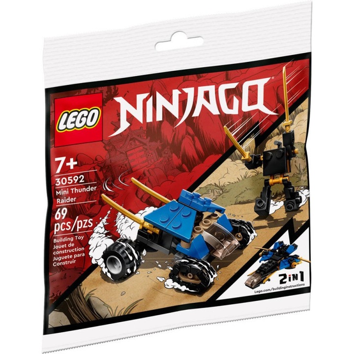 Blocks Ninjago 30592 Миниатюрно мълниеносно превозно средство