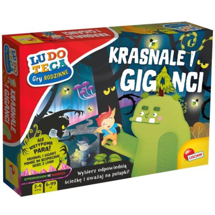 ND17_ZB-144893 Ludoteca - Társasjáték Törpök és óriások 88959 LISCIANI