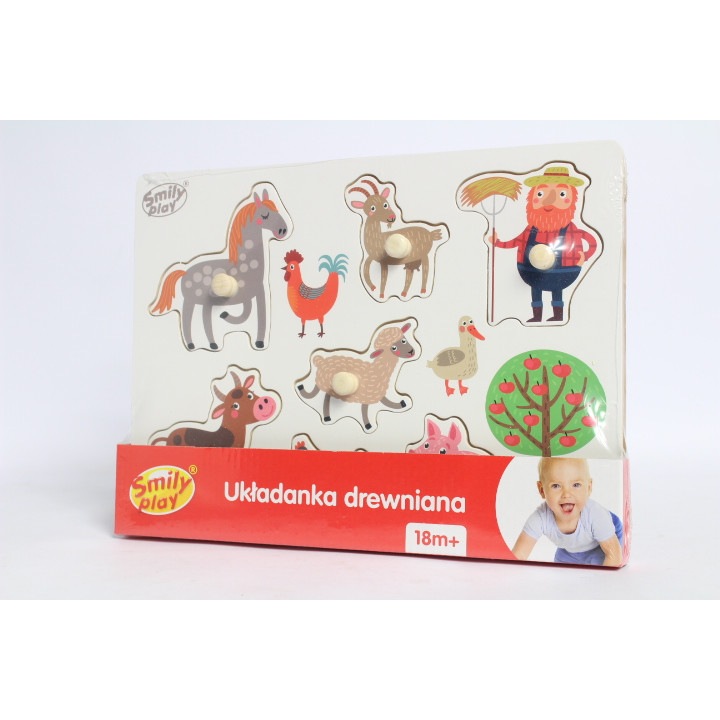 SmilyPlay Farm fa puzzle SPW83803 38034