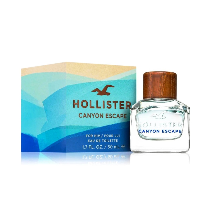 Hollister Canyon Escape férfi parfüm, EDT, 50ml