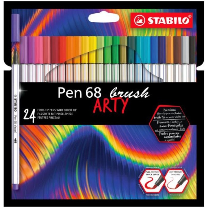 Set 68 carioci, Stabilo, Arty