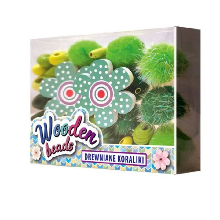 Margele din lemn, Pentru bratari, Multicolor