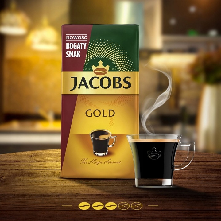 ND39_504785 КАФЕ МАШИНА JACOBS 500G GOLD