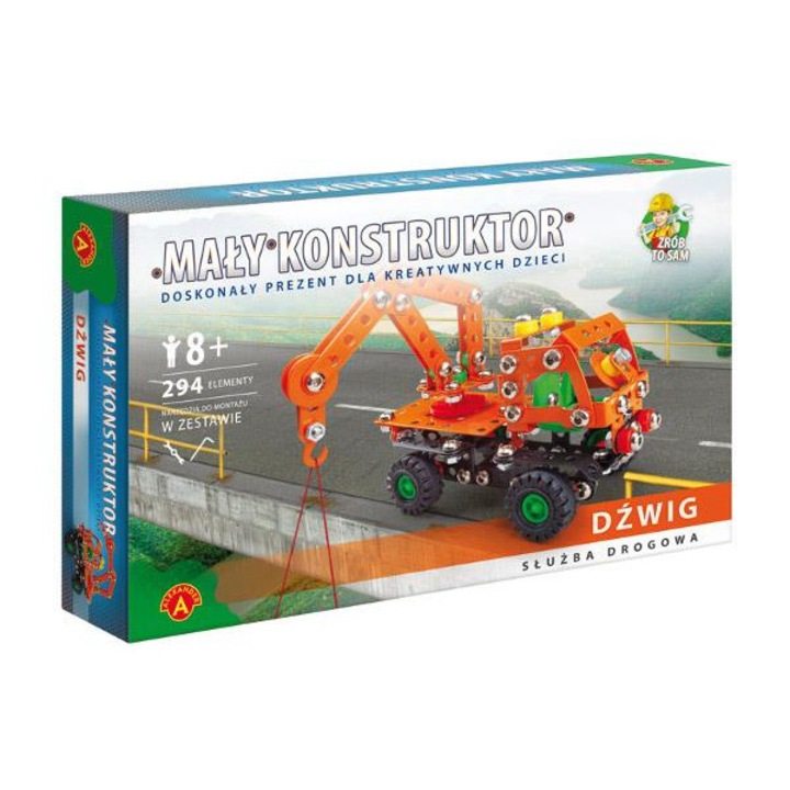 Építőkészlet, Alexander, fém/műanyag, 8 év, 31,2 x 21,8 x 4,9 cm, többszínű