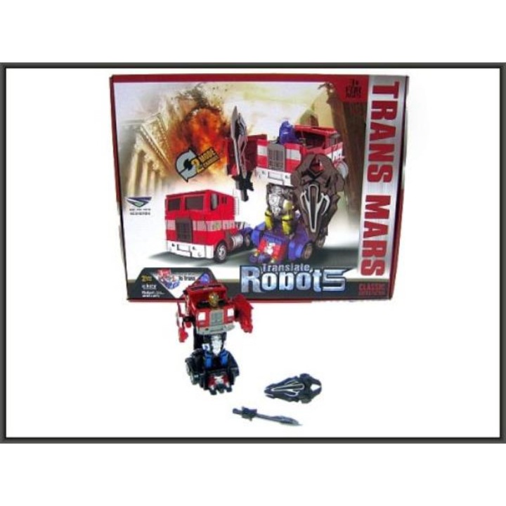 Camion robot, Hipo, Plastic, 12 cm, Multicolor