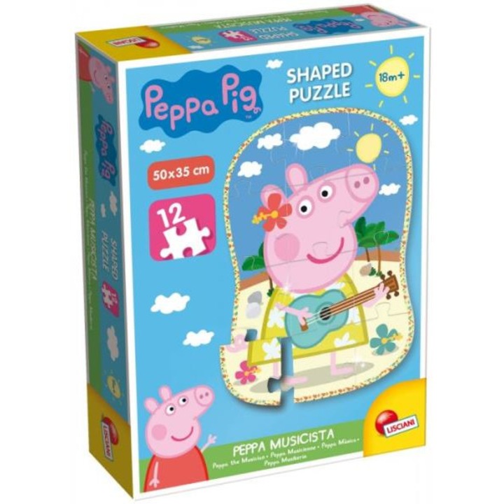 Пъзел Peppa Pig, Lisciani, 12 части