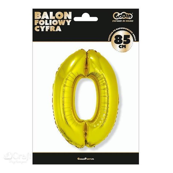 ND39_405513 -BALLON FOL 92CM 0 ZLO GO FG-C85ZO PBH