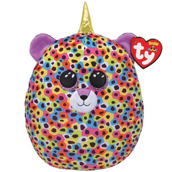 Leopard unicorn din plus, 30cm, Multicolor