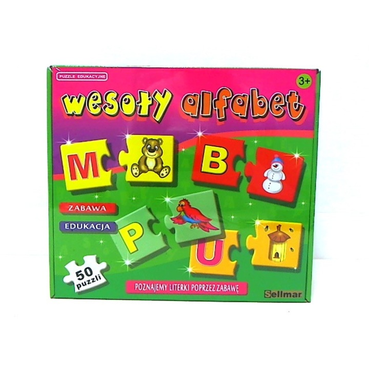 Oktató rejtvény PE11 A vidám ábécé 51634