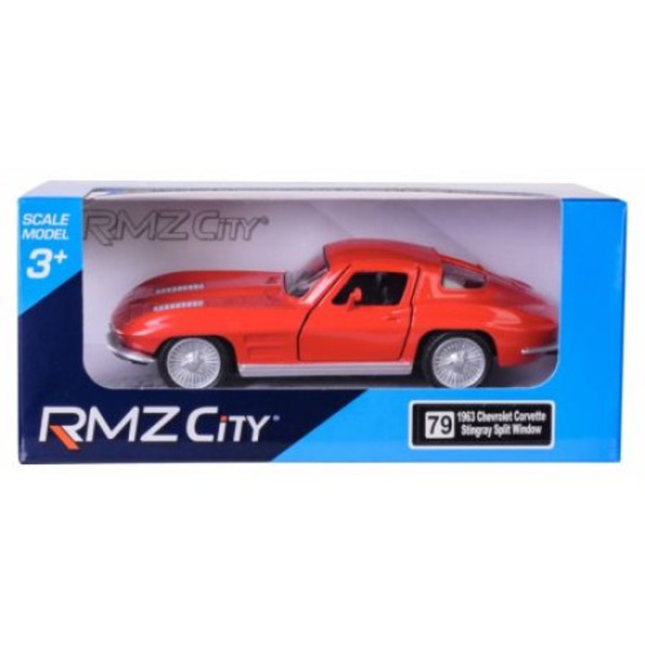 Количка за игра модел RMZ Chevrolet Corvette Stingray, Червен