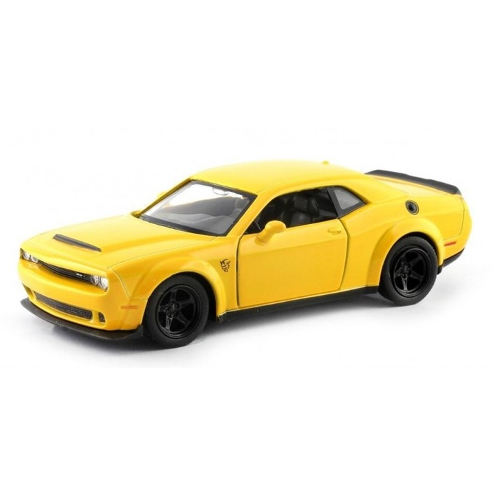 Количка RMZ Dodge Challenger SRT, жълта