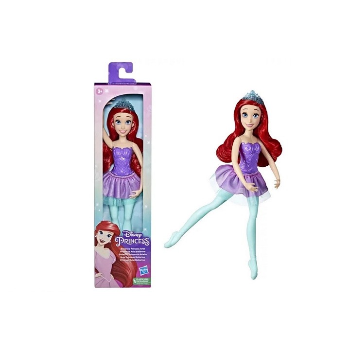 Кукла балерина, Hasbro, Ariel, Пластмаса/Текстил, 3 години+, Многоцветна