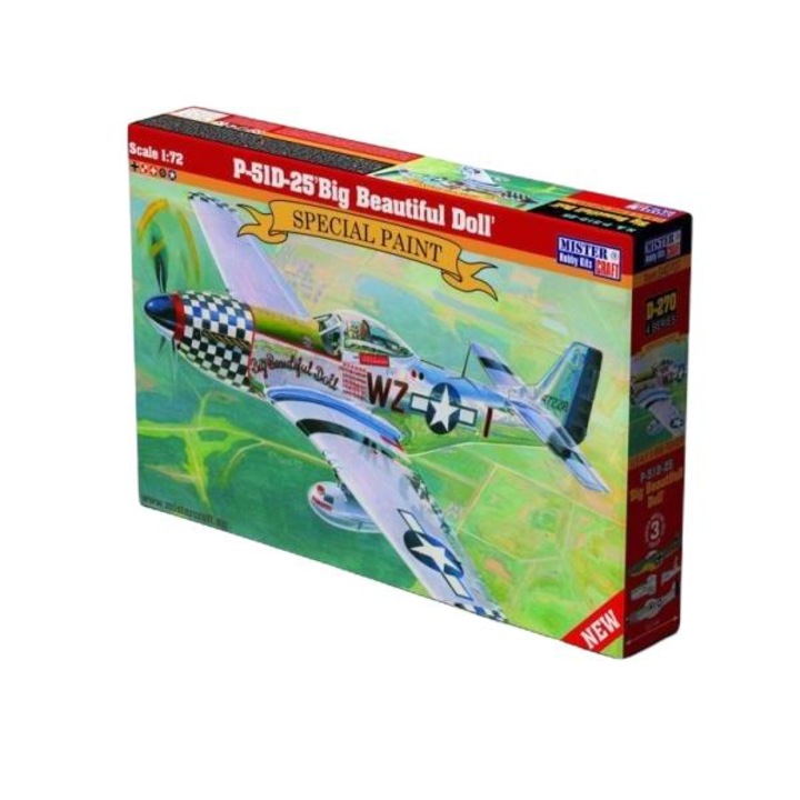 Set macheta avion, MisterCraft, 1:72, Metal, Multicolor