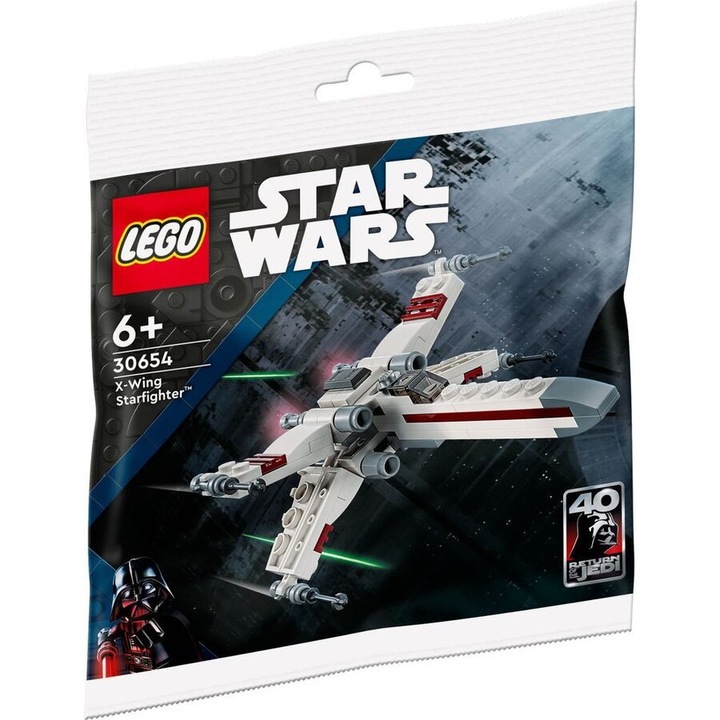 Set LEGO Star Wars - Elicopter X-Wing Fighter, 87 piese