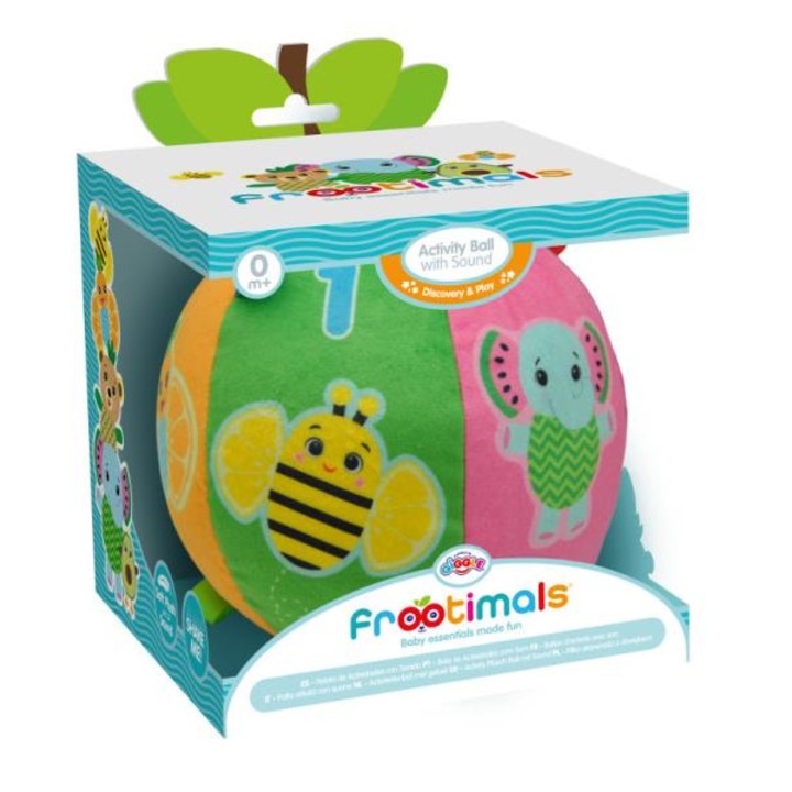 Activity ball, Frootimals, Sound funkció, 0 hónap, Multicolor