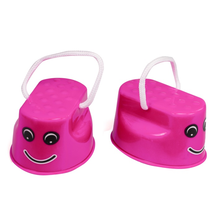 Set 2 inaltatoare de echilibru pentru copii, Roz