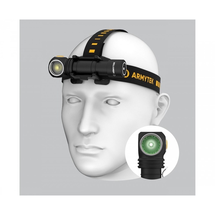 Armytek Wizard C2 WG Magnet USB бял фенер
