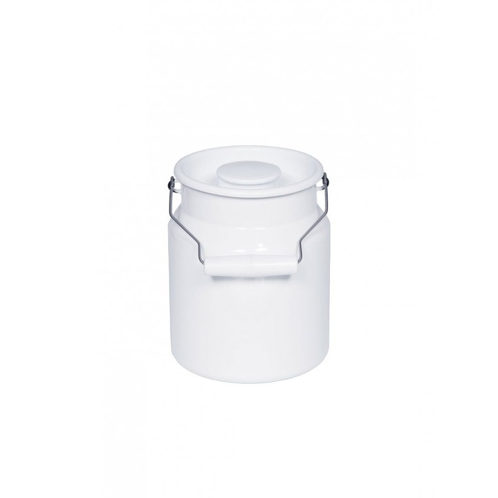 Urcior de lapte, Riess, Ceramica, 2l, Alb
