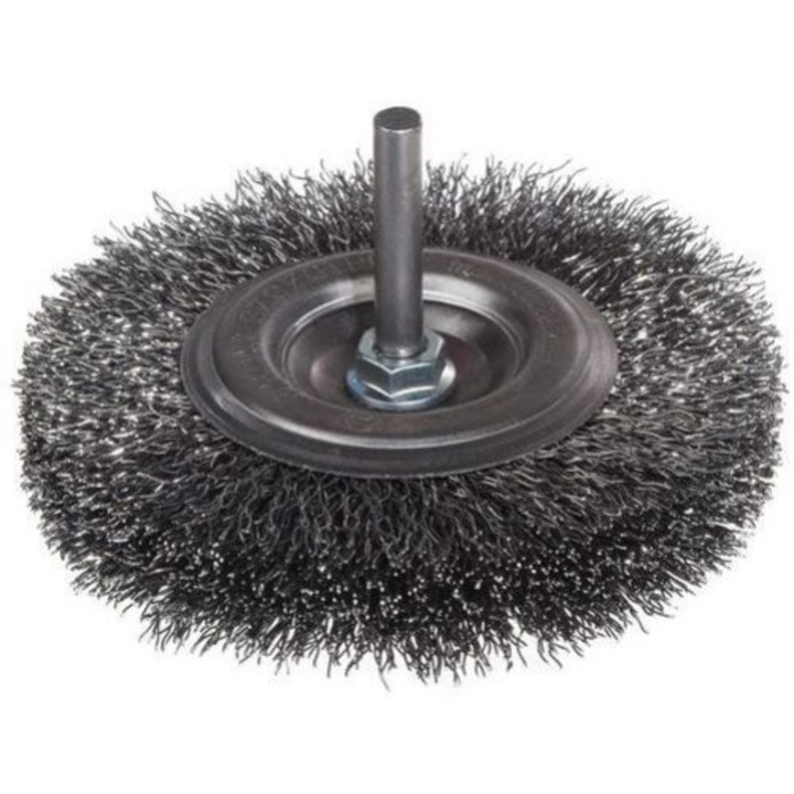 Perie pentru masina de gaurit, UN, Otel, Tija 6 mm, 130 mm