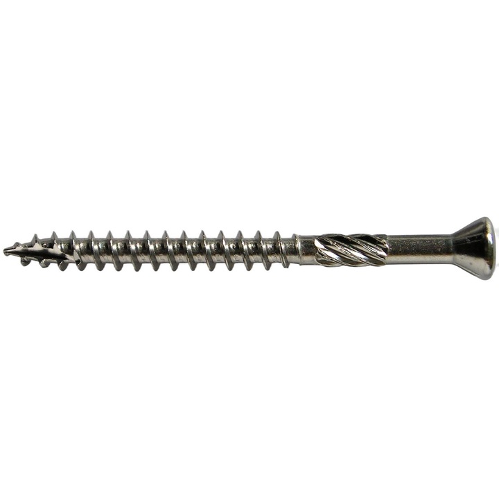 Surub pentru lemn, UN, T25, Inox, 5x60 mm