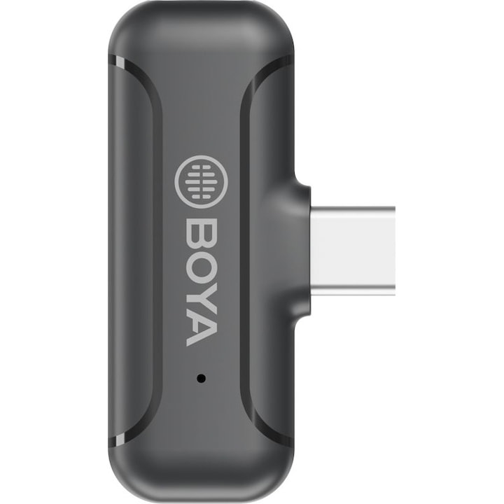 Vezeték nélküli mikrofon, Boya, 2.4G, BY-WM3T1-U, fekete