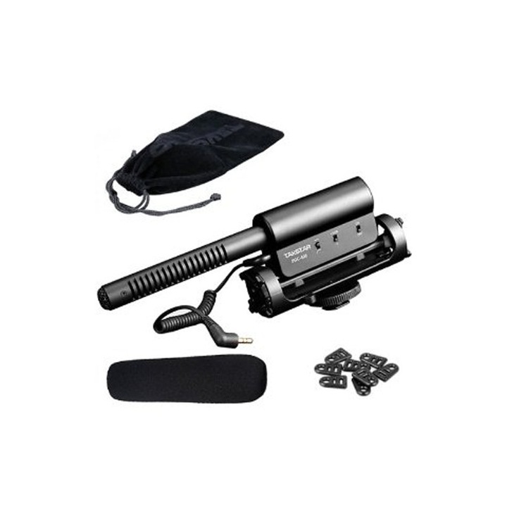 Mikrofon, Takstar, SGC-598, fekete