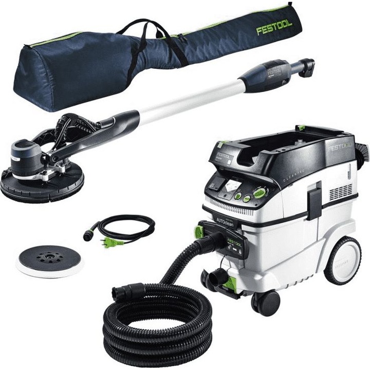 Шлайф машина Festool CTL36-SET, 920 об/мин, Бял