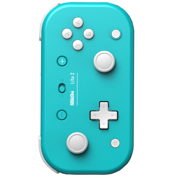 Gamepad, 8BitDo, Bluetooth pentru telefoane, Turcoaz