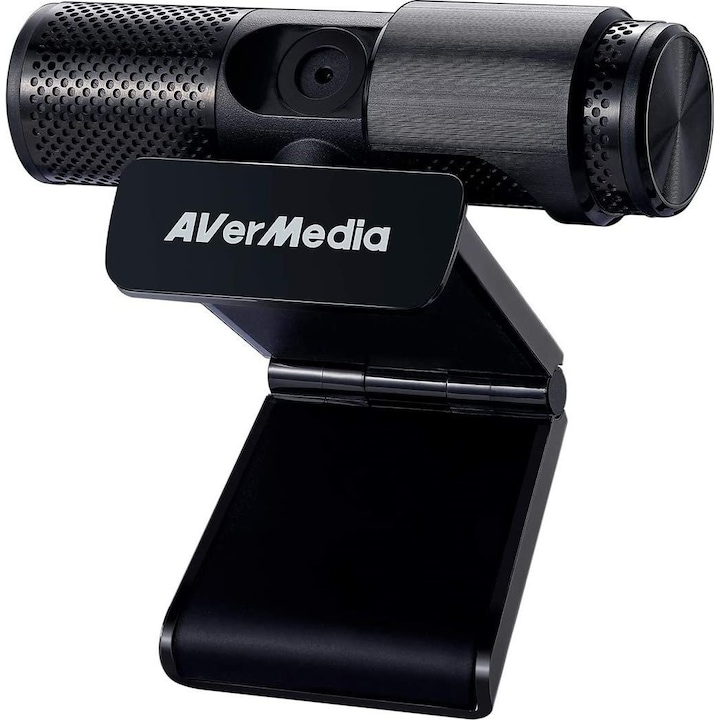 Webkamera, Avermedia, Live Streamer DUO, 1080p, 360°-os elforgatás, fekete
