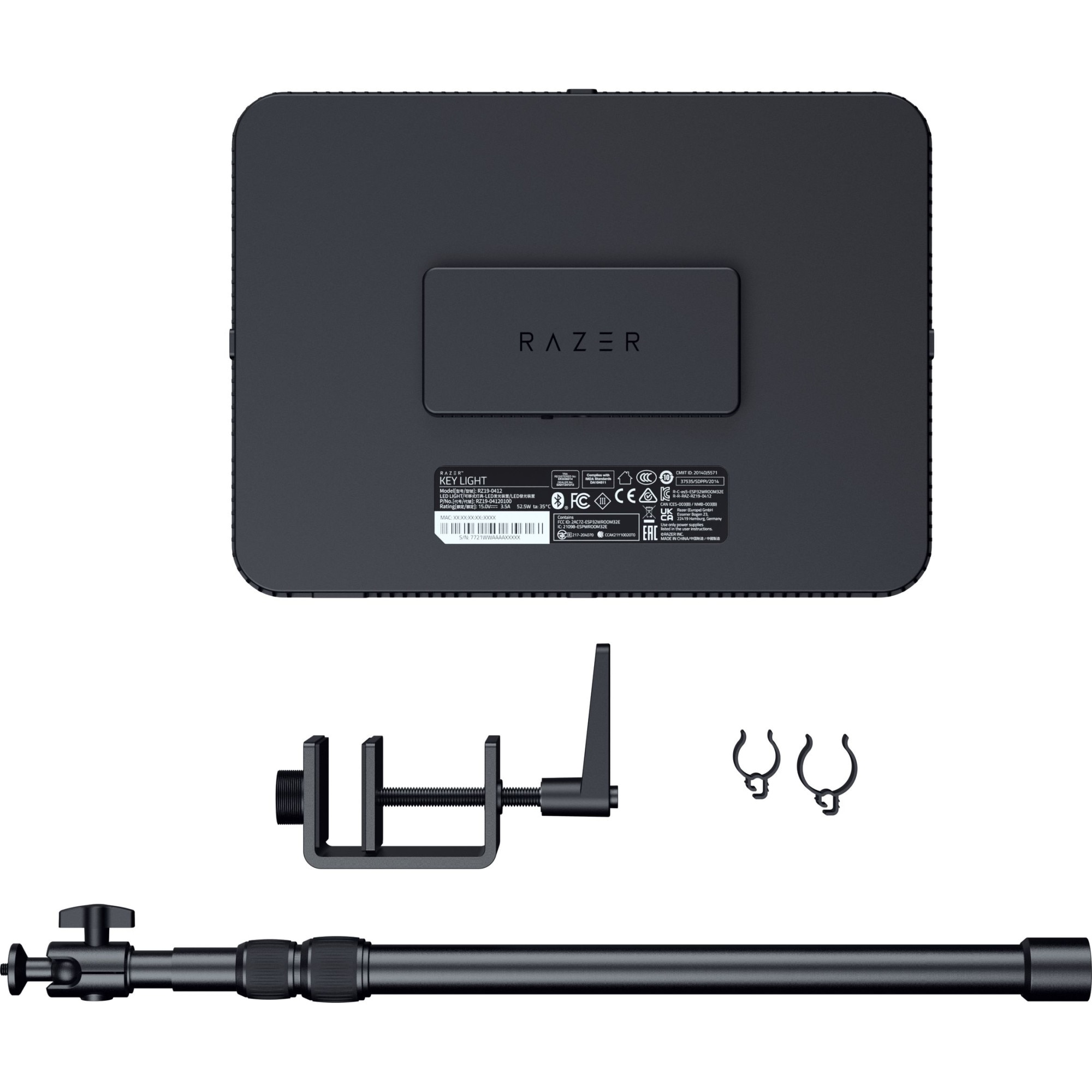 Panou iluminare Key Light Chroma, Razer, 2800 lm, 553 x 360 x 260