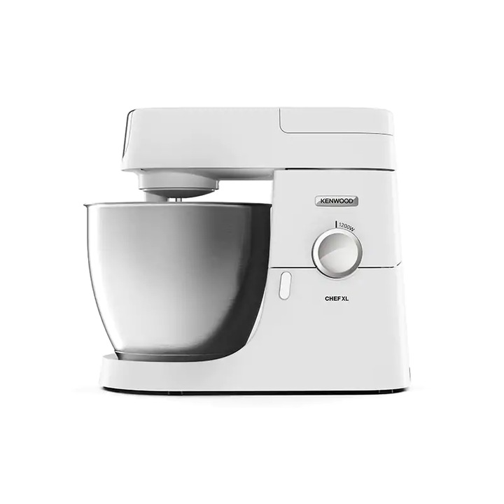Кухненски робот Kenwood, Неръждаема стомана, 1200 W, Бял
