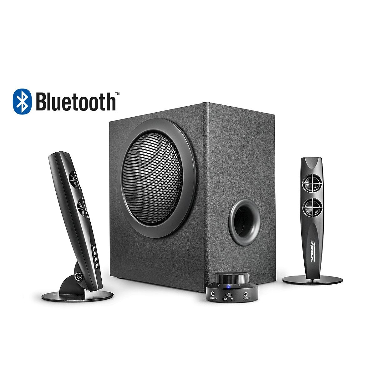 Boxe, Wavemaster, Stax BT, Conectare Bluetooth, 26W, Negru