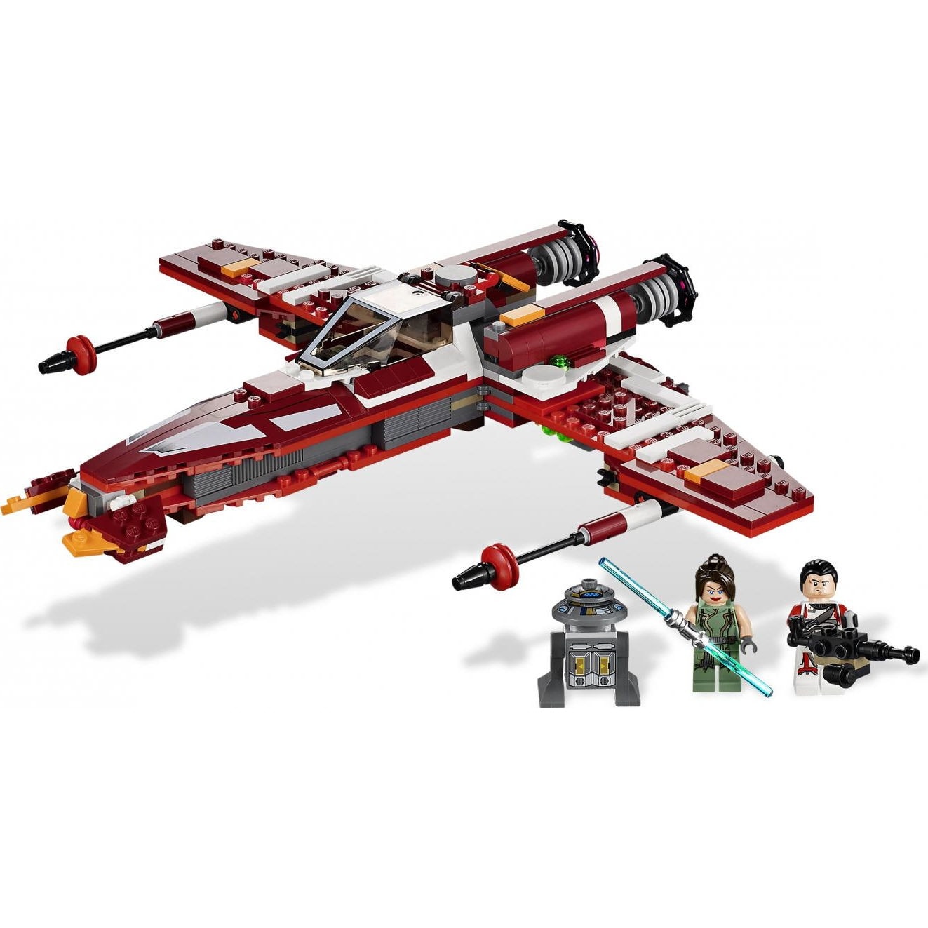 LEGO Star Wars Republic Starfighter Építőkészlet, 376 darab, 8-14 év ...