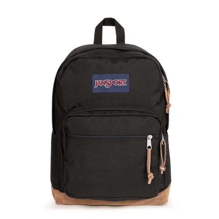 Rucsac model Right Pack, JanSport, Cordura, Capacitate 31 l, 45.5 x 33 x 14 cm, Negru