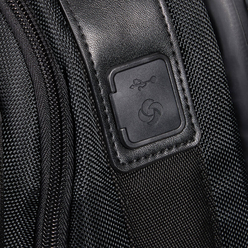 Rucsac pentru laptop, Samsonite, Diagonala 14.1", Nylon, Negru