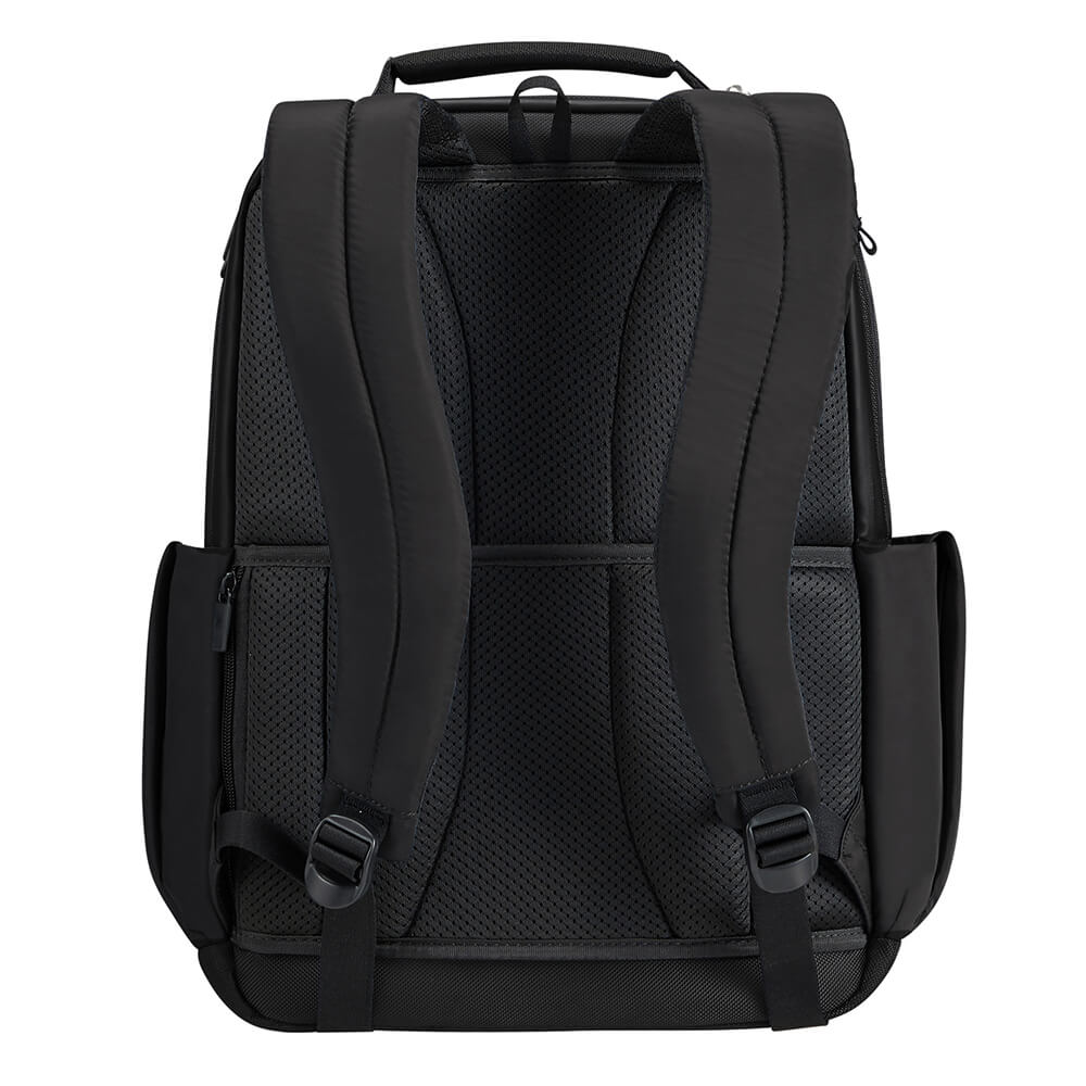 Rucsac pentru laptop Openroad 2.0, Samsonite, Nailon, Laptop 15.6", Capacitate 18 l, 31 x 43 x 17 cm, Negru