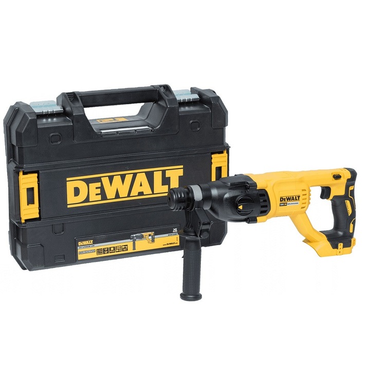 Aparat de gaurire, De Walt, SDS-Plus, 84 x 383 mm, Negru/Galben