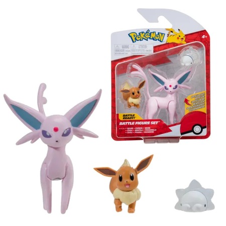 Pokémon Battle Figure Set Eevee Espeon Snom | Envío gratis