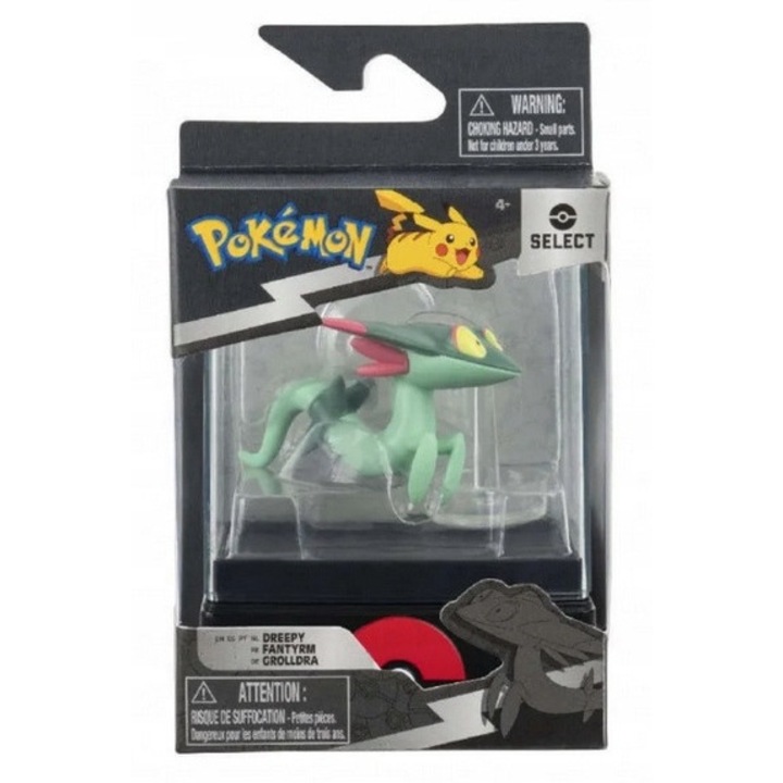 Фигурка Pokemon Dreepy, Jazwares, Green