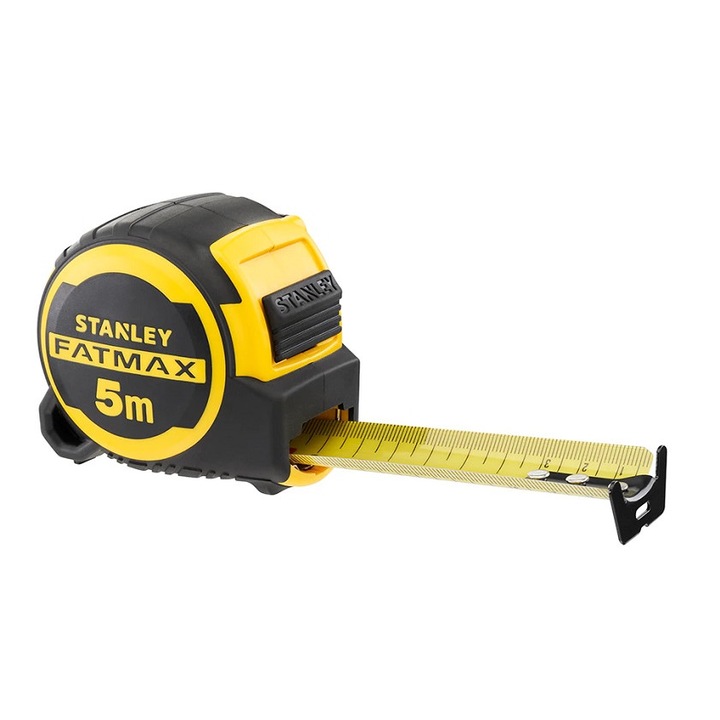 Ruleta, Stanley, 32mm, 5m, Galben/Negru