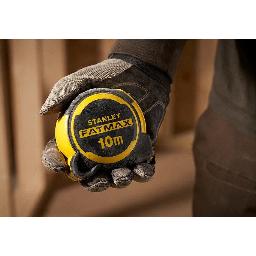Stanley FMHT33006-5 Maßband 5 M, 32 Mm Breite – Robustes Klebeband Für Präzises Arbeiten