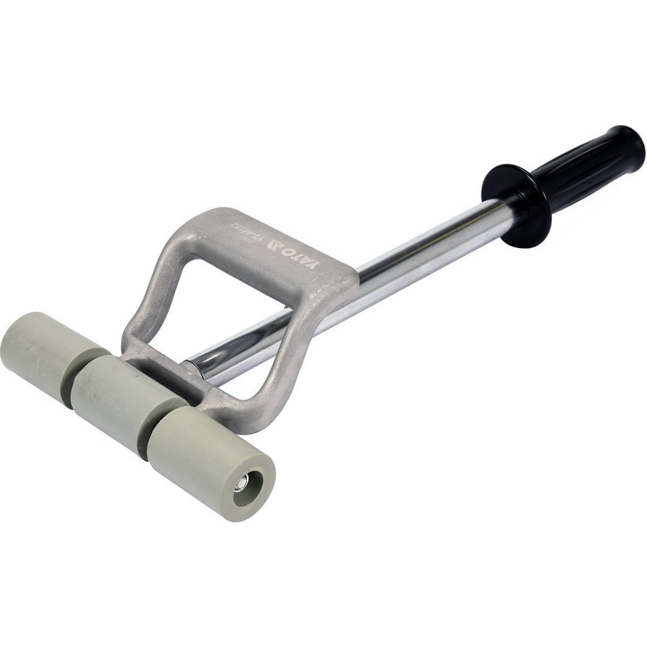 Rola de presiune, Yato, Maner extensibil, Metal, 190 mm, Argintiu