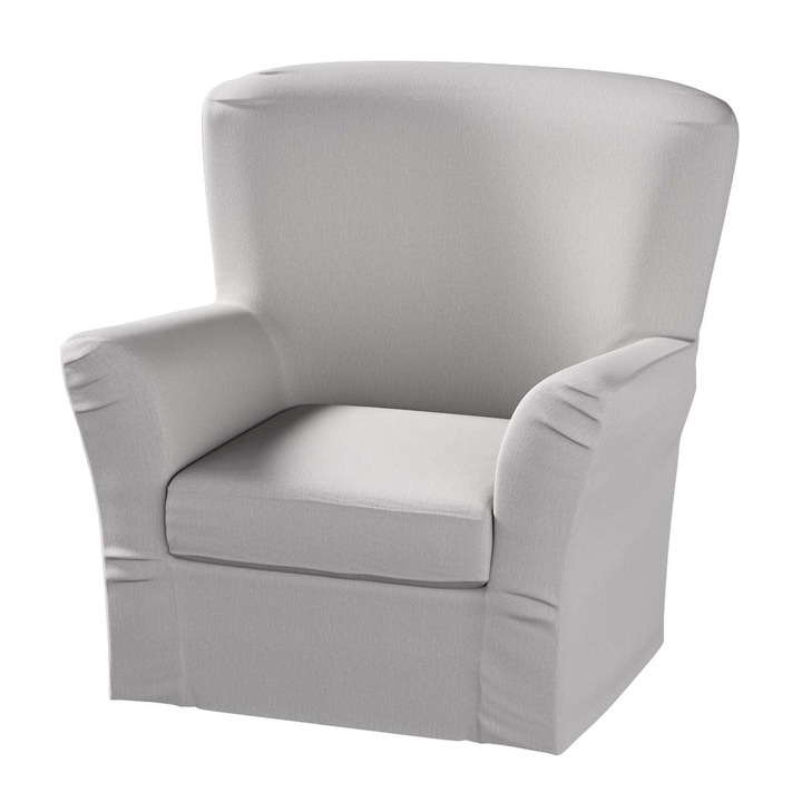 Калъф за стол Tomelilla, Dekoria, Полиестер, Сив