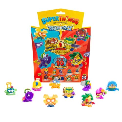 Set 10 figurine Superthings Rescue Force, Magic Box, Multicolor