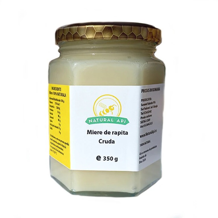 Miere de Rapita Cruda 350 g