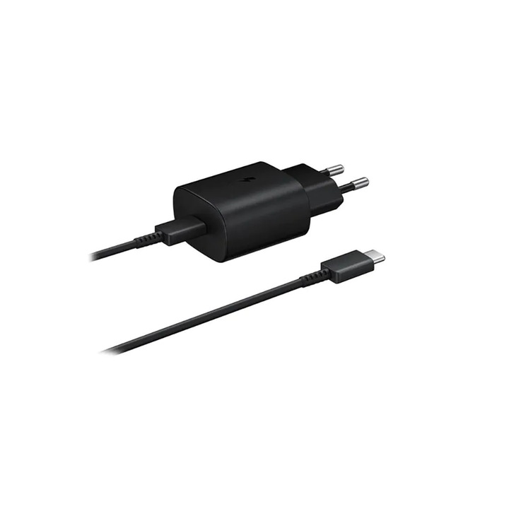 Fali töltő gyors USB-C PD 20W kábel Type-C Type-C 1m tartozék fekete