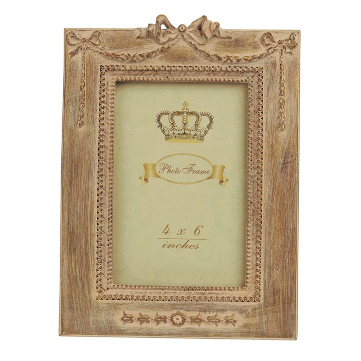 Rama foto Antique Beige, polirasina, 10x15cm