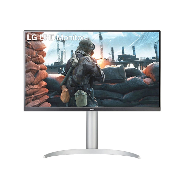 LG 27UP650P LED monitor 27", IPS, 3840x2160, 16:9, 400cd/m2, 5ms, 2xHDMI/DisplayPort, Pivot