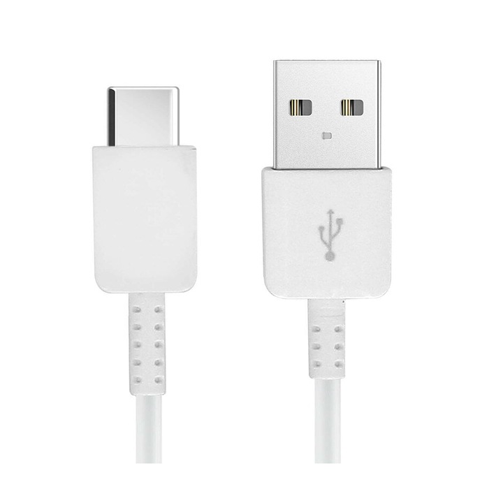 Cablu de date si incarcare USB-Type-C pentru Samsung Alb Ovio Connect