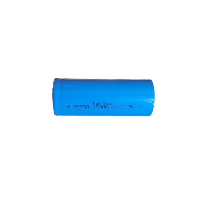 Rakieta Li-Ion батерия тип 26650, синя, 15000mAH, 3.7V